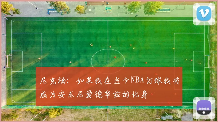 尼克杨：如果我在当今NBA打球我将成为安东尼爱德华兹的化身