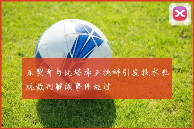 东契奇与比塔泽互挑衅引发技术犯规裁判解读事件经过